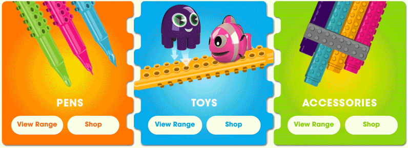 Artline Stix animated button hover states