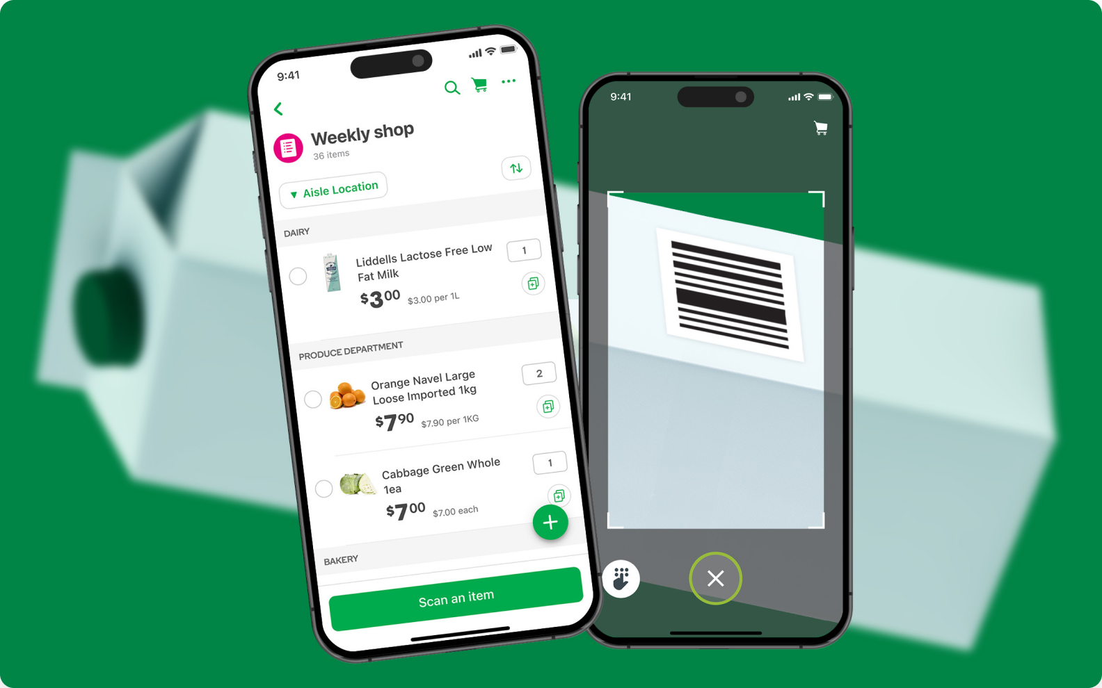 Scan&Go Lists